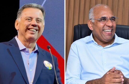 Mensagem de Rogério Cruz disparada pelo WhatsApp manifesta apoio a Marconi Perillo