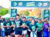 Daniel e a primeira-dama Iara Vilela participaram da corrida neste sábado