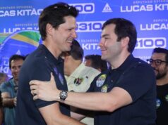 Daniel e Gracinha prestigiam reunião de Kitão com 2 mil apoiadores em Goiânia Daniel Vilela destacou a atuação de Lucas Kitão na Câmara de Goiânia e defendeu a sua chegada na Alego