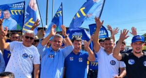 Denes Pereira percorreu trechos das avenidas Contorno, Mangalô e do Povo, na Vila Mutirão