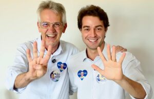 Felipe Cecílio recebeu o apoio do vice-prefeito Walter Vosgrau