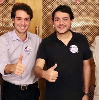 Felipe Cecílio recebeu apoio de Henrique e Jovair Arantes