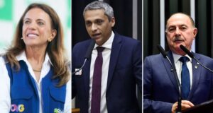 Gracinha lidera com 21,6% das intenções de voto, seguida por Gayer, com 21,1% e Zacharias, com 18,2%