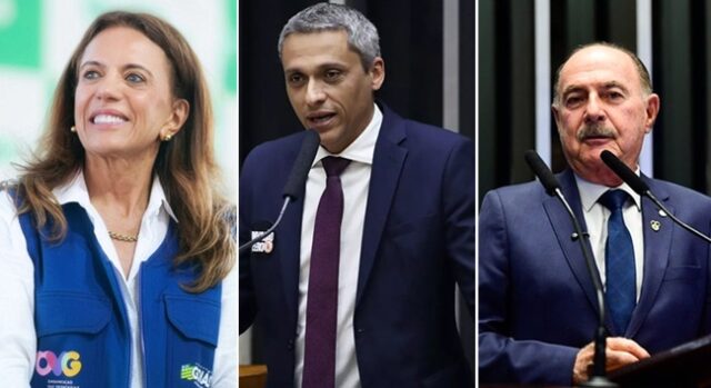 Gracinha lidera com 21,6% das intenções de voto, seguida por Gayer, com 21,1% e Zacharias, com 18,2%