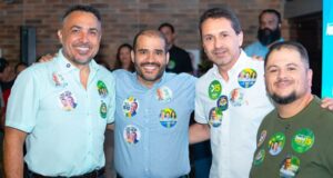 Lucas Vergílio se reúne com Vilela, Fortaleza e Panda e reforça compromisso com Aparecida