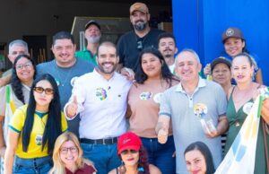 Lucas Vergílio visita comércio de São Miguel do Araguaia e participa de carreata em Nova Crixás Em São Miguel do Araguaia, Lucas Vergílio percorreu o comércio ao lado dos vereadores Joubert Tolentino e Miguel Nunes