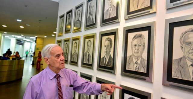Luto-no-jornalismo-Ari-Diogenes-morre-aos-82-anos Ari Diógenes era o servidor mais antigo do Poder Executivo de Goiás