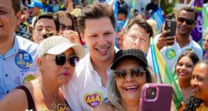 Daniel Vilela alcança 50,5% dos votos válidos, percentual necessário para vencer a disputa pelo Governo de Goiás no primeiro turno, aponta a pesquisa