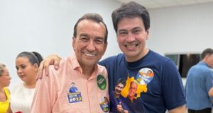 Pastor Romeu Ivo declara apoio a Igor Franco e fortalece campanha em Aparecida Pastor Romeu Ivo oficializou apoio ao projeto de Igor Franco para a Câmara dos Deputados