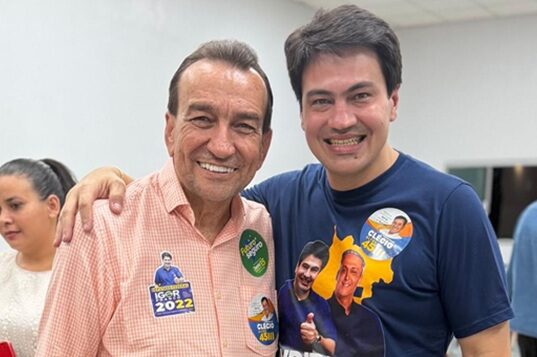Pastor Romeu Ivo declara apoio a Igor Franco e fortalece campanha em Aparecida Pastor Romeu Ivo oficializou apoio ao projeto de Igor Franco para a Câmara dos Deputados