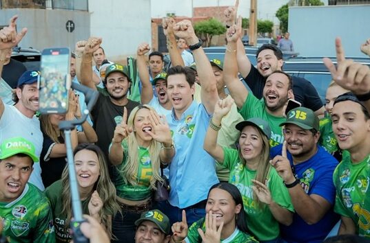 Daniel Vilela aparece em todas as quatro pesquisas com mais de 40% de intenções de voto no cenário estimulado