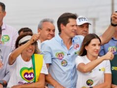Real Time Big Data: Daniel abre 27 pontos na liderança; Wilder e Marconi ficam embolados Daniel Vilela lidera a disputa com 46% das intenções de voto
