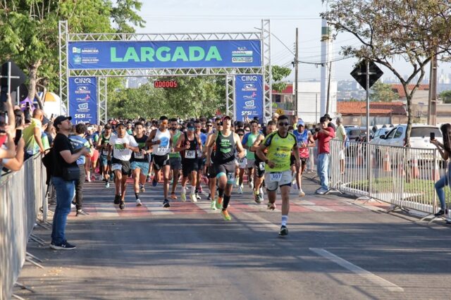 Entrega dos kits acontece um dia antes da corrida em Aparecida de Goiânia Entrega dos kits acontece um dia antes da corrida em Aparecida de Goiânia
