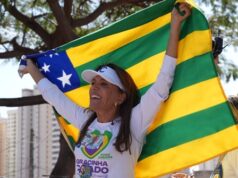 Gracinha Caiado lidera a disputa pelo Senado em Goiás com quase 10 pontos de vantagem sobre o segundo colocado.