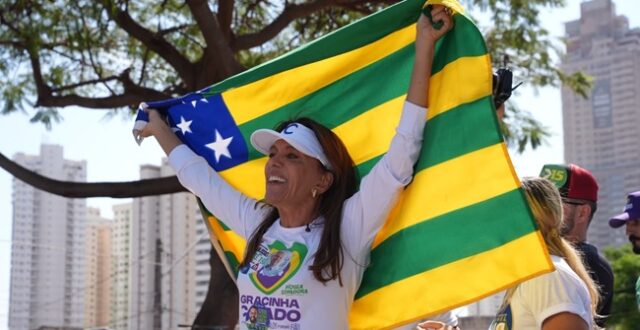 gracinha-caiado-lidera-pesquisa-senado-goias Gracinha Caiado lidera a disputa pelo Senado em Goiás com quase 10 pontos de vantagem sobre o segundo colocado.