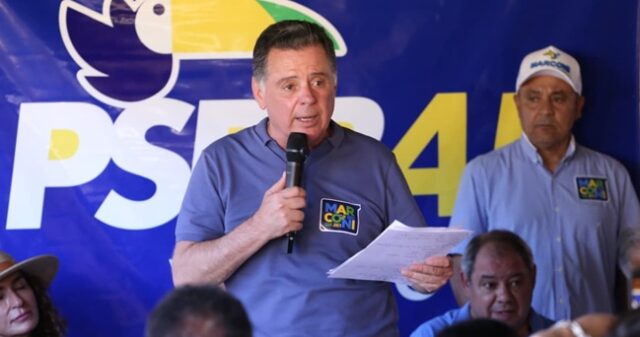Ex-governador Marconi Perillo lidera rejeição ao Governo de Goiás com 38,3%, segundo o Instituto Goiás Pesquisas.