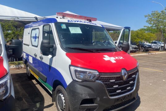 Novo veículo passa a integrar a frota da Saúde de Aparecida
