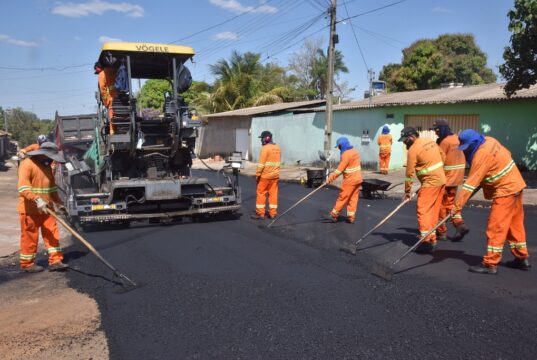 Recapeamento será realizado em ruas de diferentes bairros de Aparecida de Goiânia nesta semana