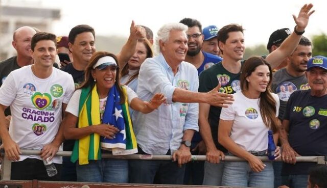 Caiado pede votos para Gracinha e Daniel em mensagem direcionada aos eleitores aparecidenses
