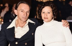 Ex-primeira-dama Leonor Ribeiro da Silva Melo ao lado de Freud de Melo