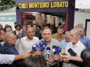 Cmei Monteiro Lobato ganha 116 novas vagas após ampliação entregue por Mabel Segundo Mabel, outros 12 Cmeis estão em construção em regiões onde não existem unidades de educação infantil