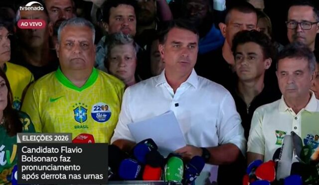 Derrotado por Lula, Flávio Bolsonaro não reconhece resultado vamos pedir a anulação Flávio Bolsonaro diz que não reconhece a derrota para Lula