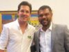 Daniel Vilela e Romário Policarpo durante reunião realizada nesta quarta-feira
