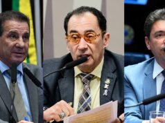 Fim da escala 6×1: senadores de Goiás votam juntos na PEC que reduz jornada de trabalho Vanderlan Cardoso, Jorge Kajuru e Wilder Morais