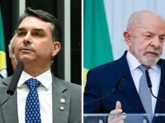 Flávio Bolsonaro lidera com 2,2 pontos percentuais à frente de Lula