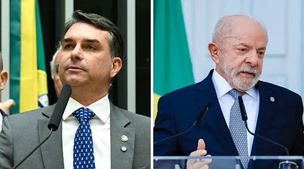Pesquisa AtlasIntel Flávio Bolsonaro tem 51,1% e Lula, 48,9% dos votos válidos Flávio Bolsonaro lidera com 2,2 pontos percentuais à frente de Lula