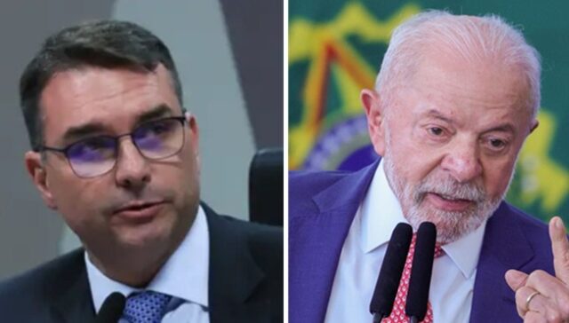 Flávio Bolsonaro e Lula aparecem empatados tecnicamente na pesquisa DataFolha