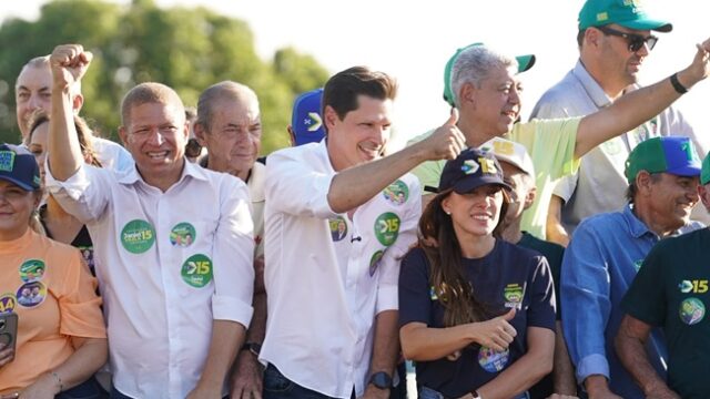 Conforme a pesquisa Quaest, Daniel Vilela lidera a disputa com 47% das intenções de voto
