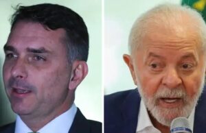 Flávio Bolsonaro aparece com 1,4 ponto percentual à frente de Lula, conforme a pesquisa Veritá