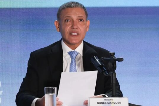 Presidente do TSE afirma que eleição ocorreu “com absoluta normalidade” Presidente do TSE, ministro Kassio Nunes Marques