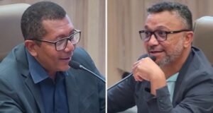 Vereador de Aparecida diz a colega que “não é vereador de Tik Tok” e é acusado de “puxar saco” Professor Clusemar e Rosinaldo Boy trocaram farpas durante sessão desta quarta-feira