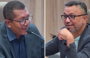 Vereador de Aparecida diz a colega que “não é vereador de Tik Tok” e é acusado de “puxar saco” Professor Clusemar e Rosinaldo Boy trocaram farpas durante sessão desta quarta-feira