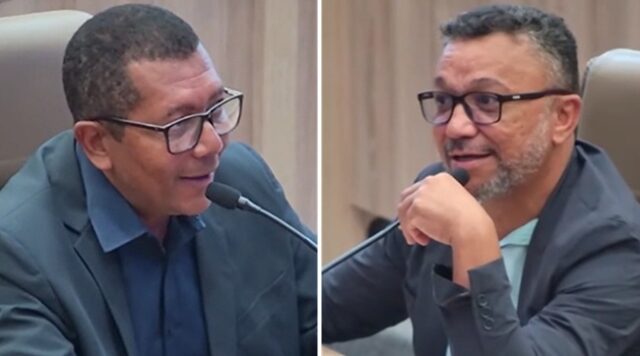 Vereador de Aparecida diz a colega que não é vereador de Tik Tok e é acusado de puxar saco Professor Clusemar e Rosinaldo Boy trocaram farpas durante sessão desta quarta-feira
