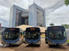 Goiânia lança sistema de ônibus que promete viagens 30% mais rápidas; veja como funciona Goiânia inicia novo sistema de transporte coletivo com ônibus de piso baixo e faixas preferenciais